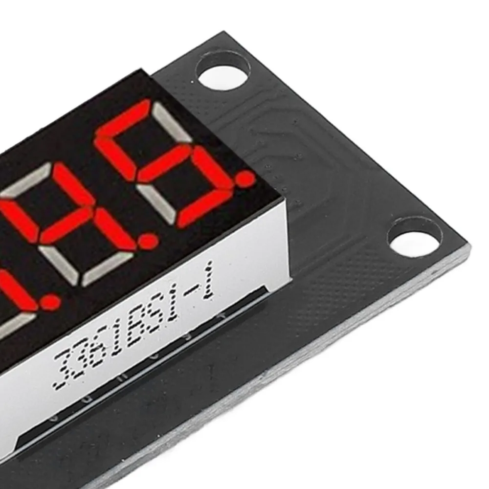 

TM1637 Driver IC 6 Digit 7 Segment Display Module 0.36in Red LED Digital Tube Plug and Play with Pin Header