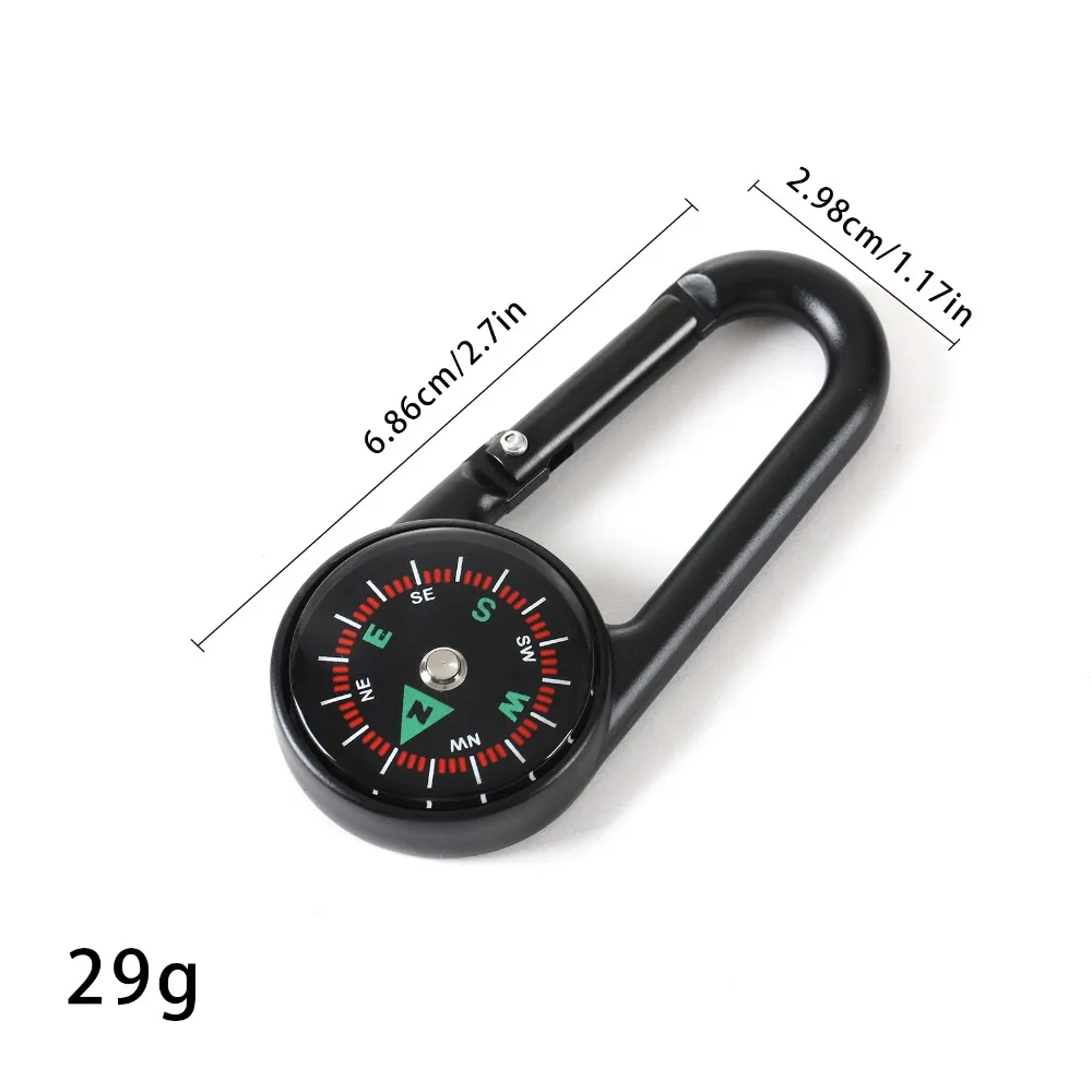 6-50 Pcs Mini Magnetic Compass Keychain for Hiking Camping Outdoor Wedding Birthday Favors Nautical Travel Party Favors view 6