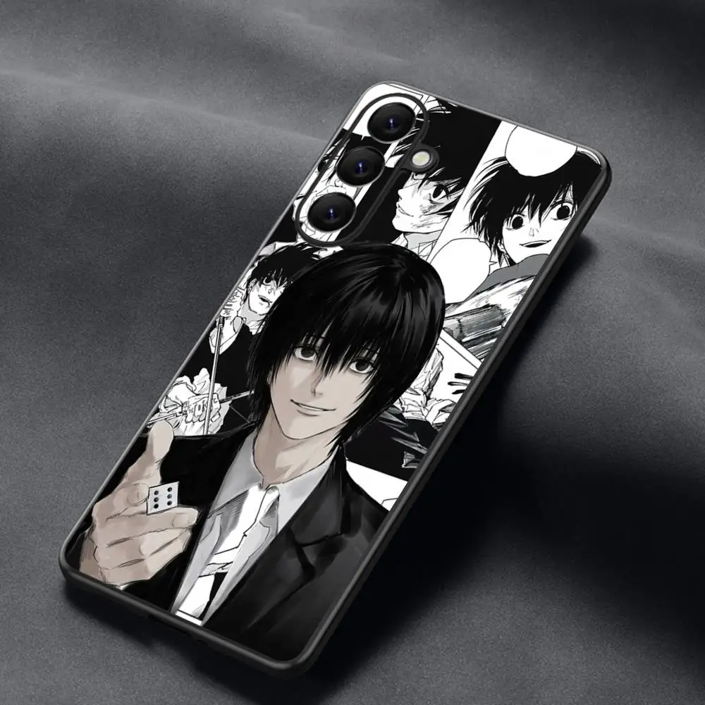 2025 nueva funda de teléfono con patrón de Nagumo yoichi para Samsung Galaxy S25 S24 S23 S22 S21 S20 Plus Ultra Note20 negro suave