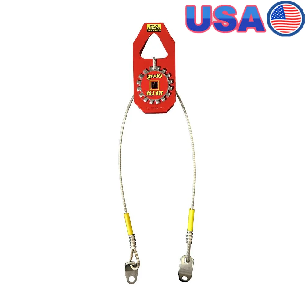 Tilt Lift Engine Hoist Sling 1 Ton Capacity Single-Hand Operation 45° Tilt Transmission Removal Easy 6000 lbs Safety Test