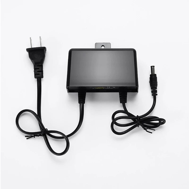 12V 2A กันน้ําอะแดปเตอร์จ่ายไฟกลางแจ้งกันฝนอะแดปเตอร์เฝ้าระวังสําหรับกล้อง DC LED Strip Switching EU Plug