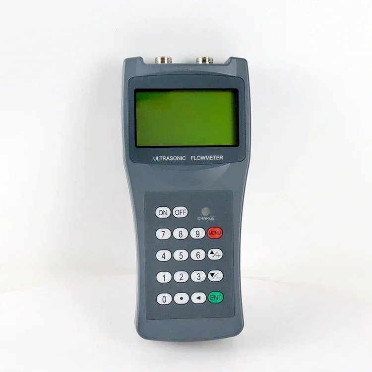 TM-1 Digital 4-20mA Modbus Waste Water Clamp - on Inline Strap on Non Intrusive Type Handheld Ultrasonic Flow Meter