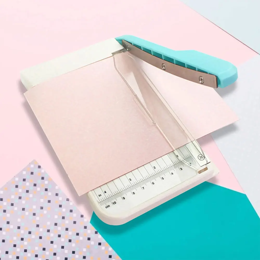 آلة قطع الصور مانعة للإنزلاق ، قاطع الورق ، بطاقة الملصقات ، مشروع حرفي ، لوازم مكتبية ، 4 × 6 في ، 1 #1