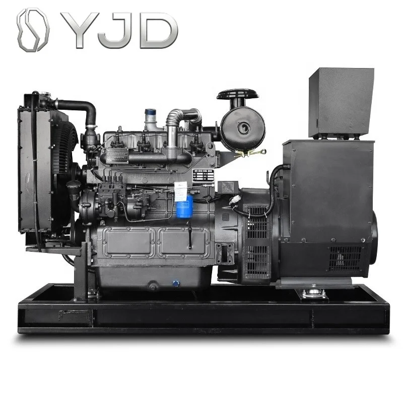DYJD 80kw 100kva Kofo  Ricardo R6105AZLDS diesel Generator Open Type With AVE Brushless  Copper Winding Alternator