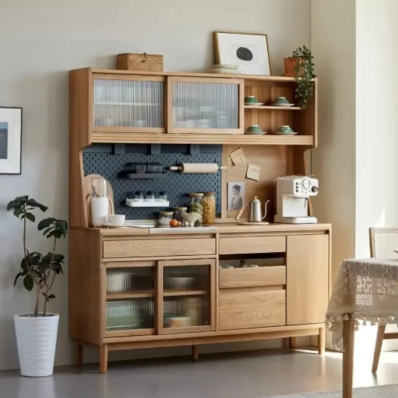 Modern Living Room Furniture Dining Room Wooden Cutlery, Dining Room Combination High Kitchen