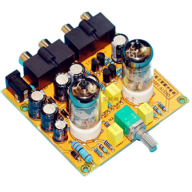 6J1 Tube Bile Machine Buffered Pre-stage Fever Hifi Class A Power Amplifier 6J2 Amplifier DIY Kit Finished Board