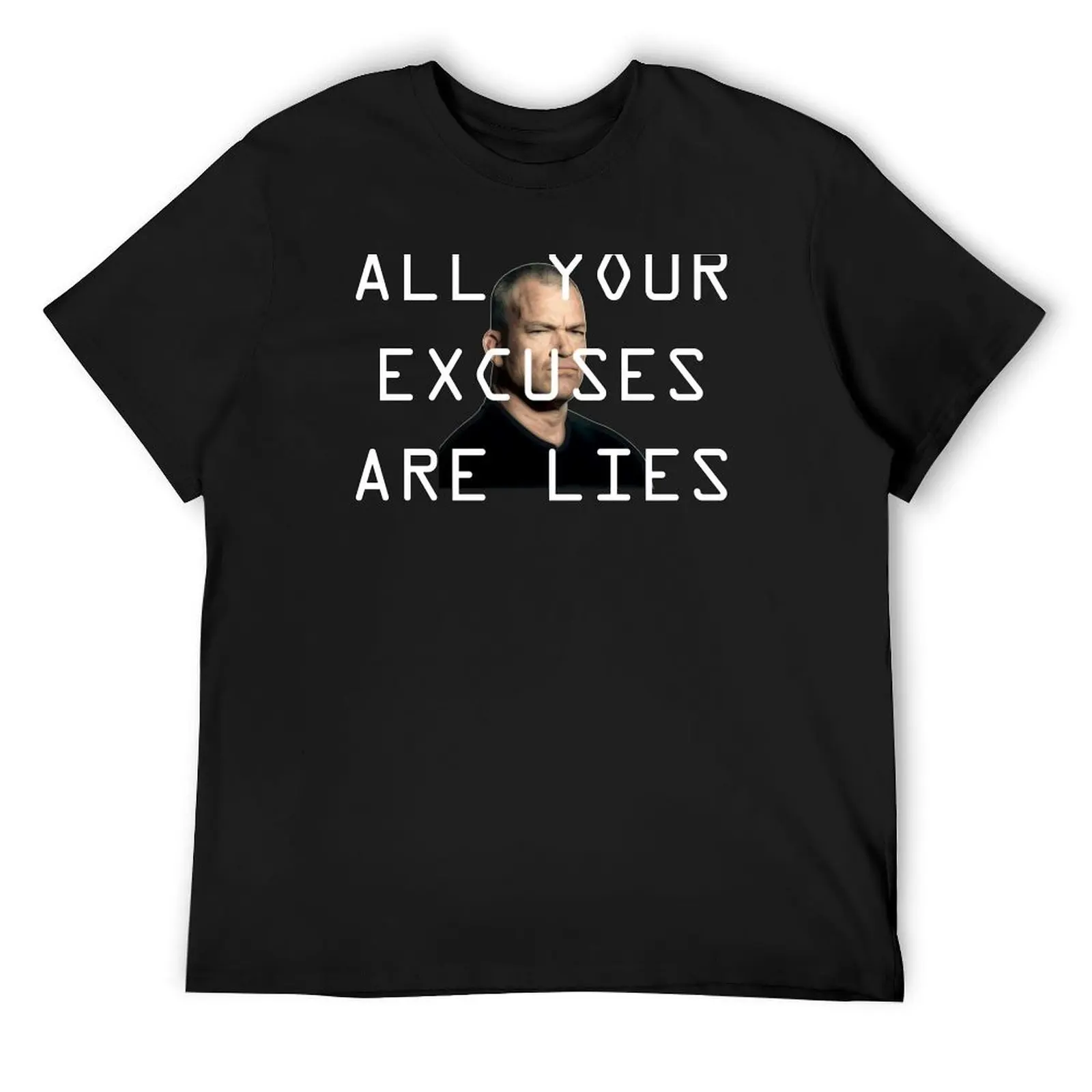 Jocko Willink - All Your Excuses Are Lies T-Shirt Aesthetic clothing graphic t shirt vintage t shirts men