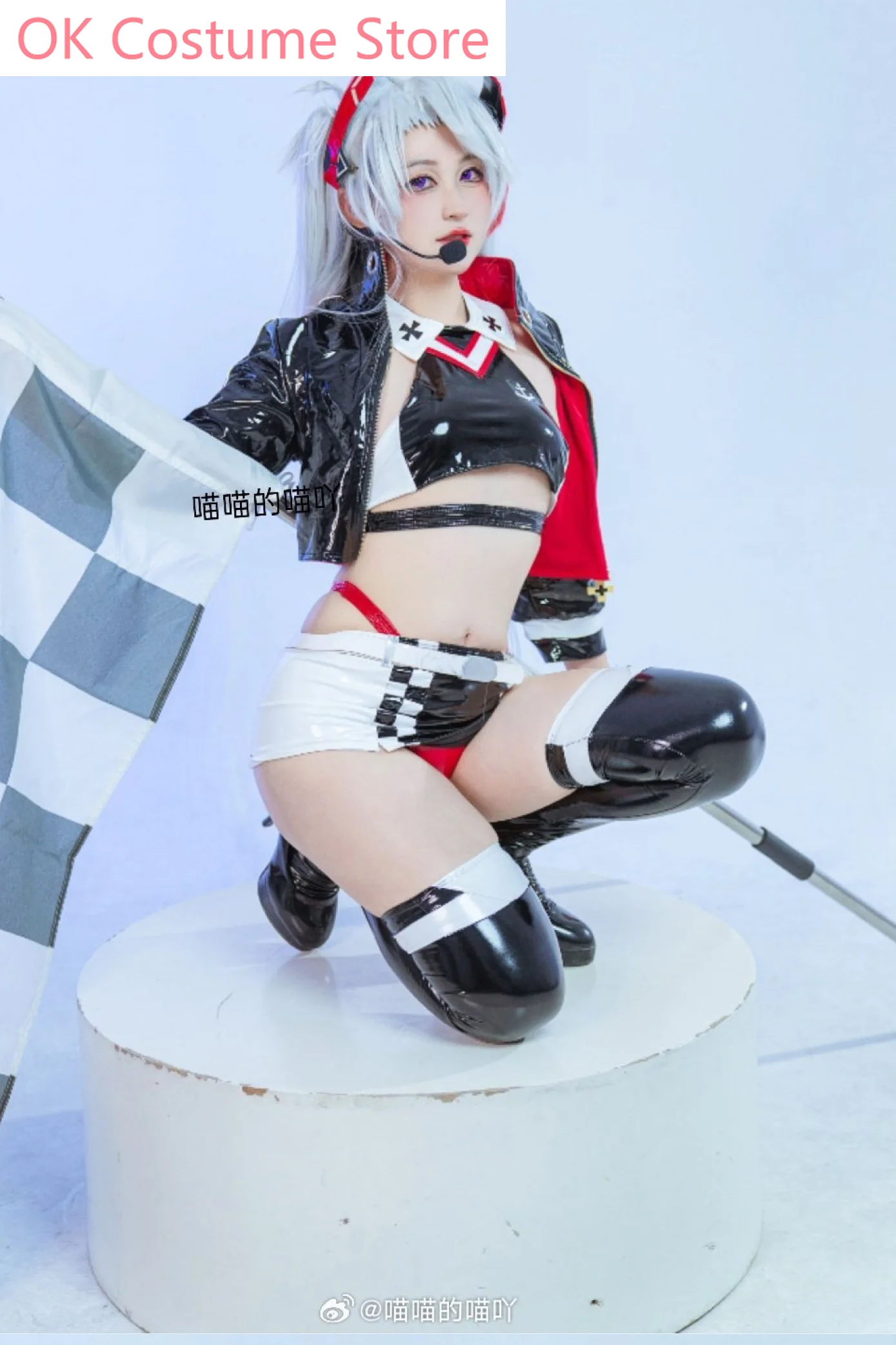 Azur Lane-Costume de Cosplay de Course, Uniforme de ix, Vêtements