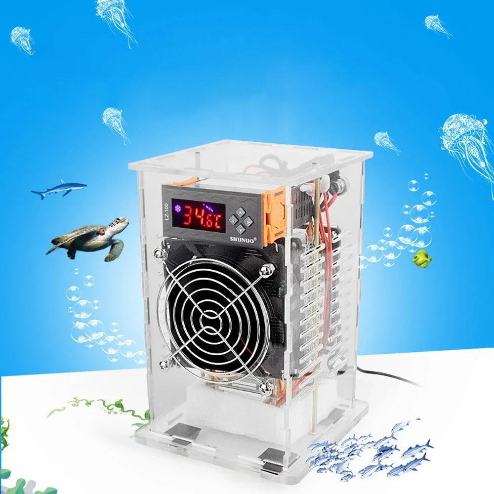 AC110-240Vwater chiller aquarium jellyfish tank thermostat aquarium & accessories chiller aquarium pet product