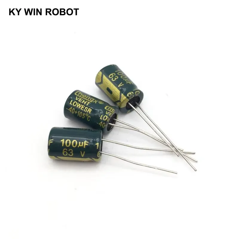 20Pcs 100Uf 63V 105…