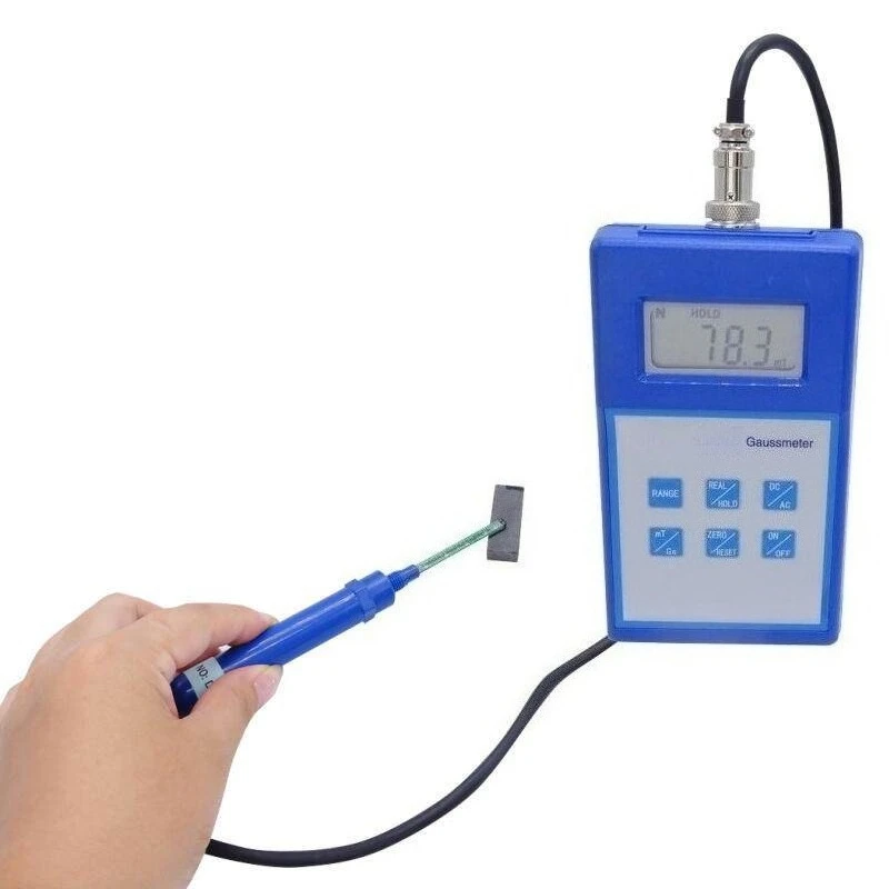 201 AC/DC Digital Gaussmeter 20000Gs High Precision Tesla Meter Magnetic Field Strength Tester Portable Gauss Gauge