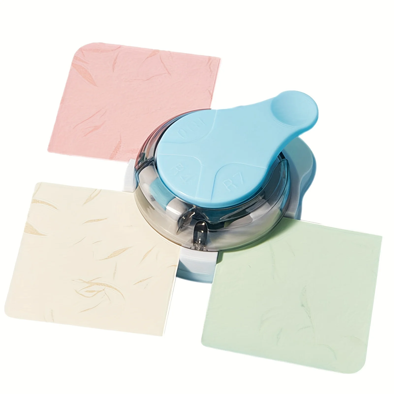 1PC Blue Paper Corner Round Punch label Card Paper Envelope Punch