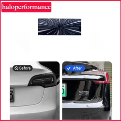 Trunk Badge For Tesla Model 3 Y S X Time Space Tunnel Logo Emblem Decals Sticker Model 3 Highland 2024 Performance Accessories