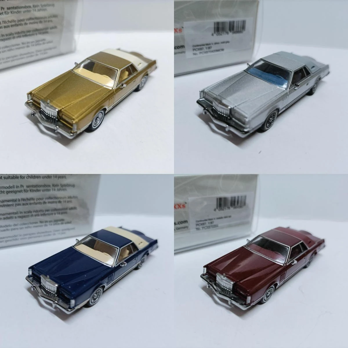 Premium ClassiXXs 1:87 Mark V Vintage Car Simulation Limited Edition Plastic Metal Static Car Model Toy Gift