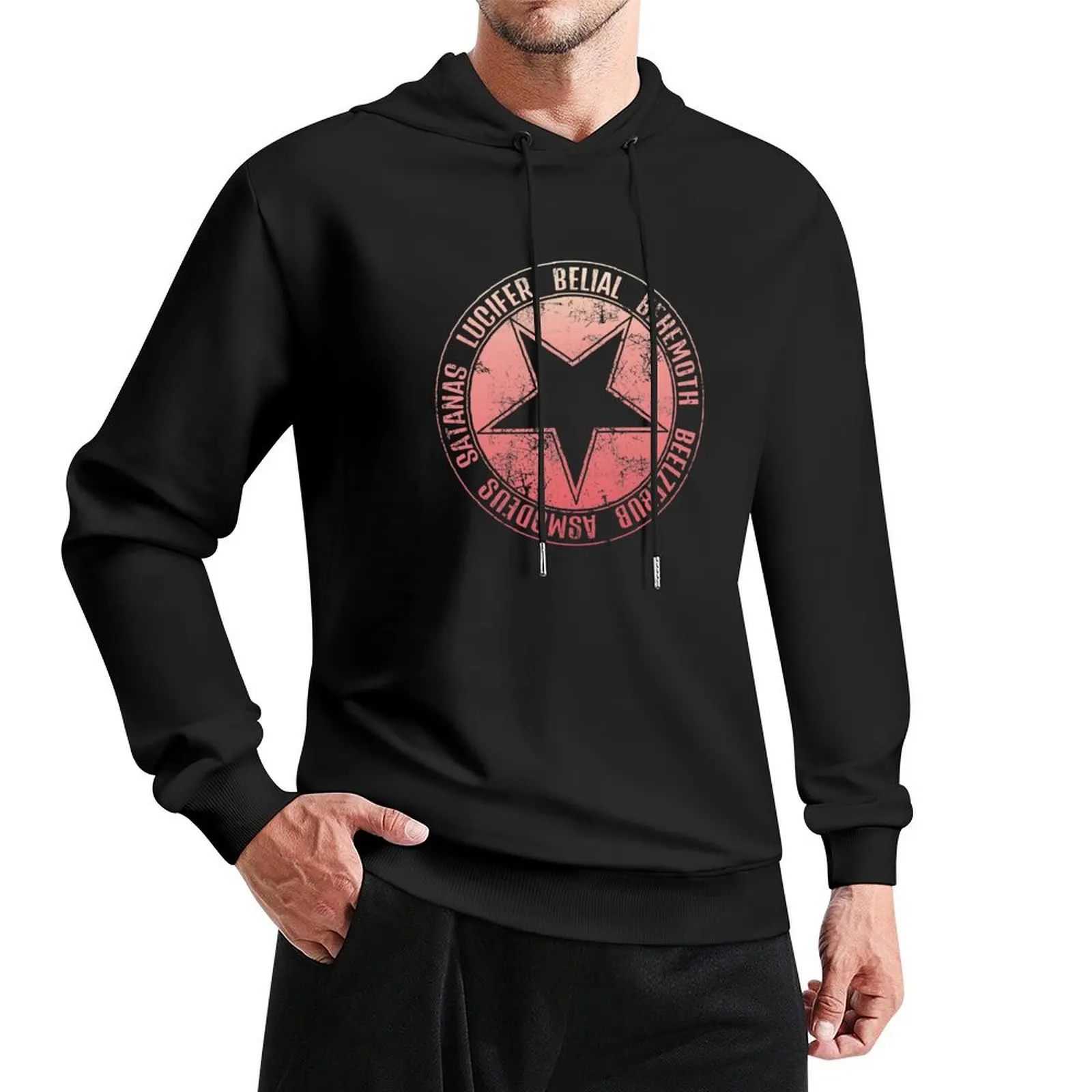 Copy of Copy of Vintage Satan Worshipper Shirt Pullover Hoodie men's clothes men's sweat-shirt tracksuit