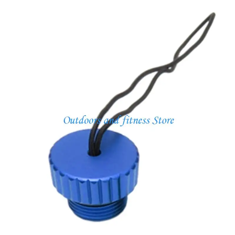 

H053 Scubas Diving DIN Valves Threaded Cover Regulator Aluminum Dust Plug