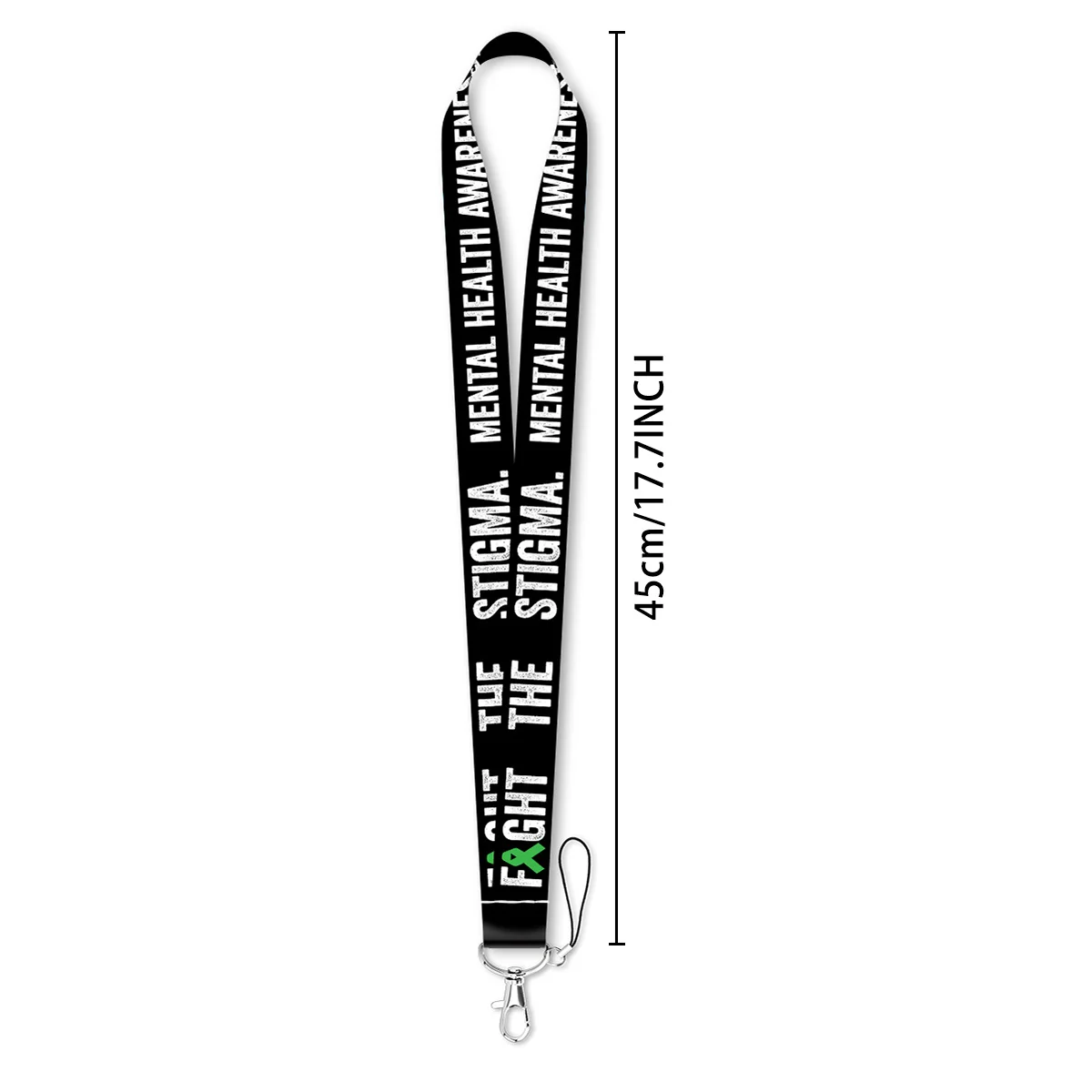 It's OK Not to Be OK Lanyard Keychain ID Credit Card Cover Pass Mobile Phone Charm Neck Straps Badge Holder Key Holder