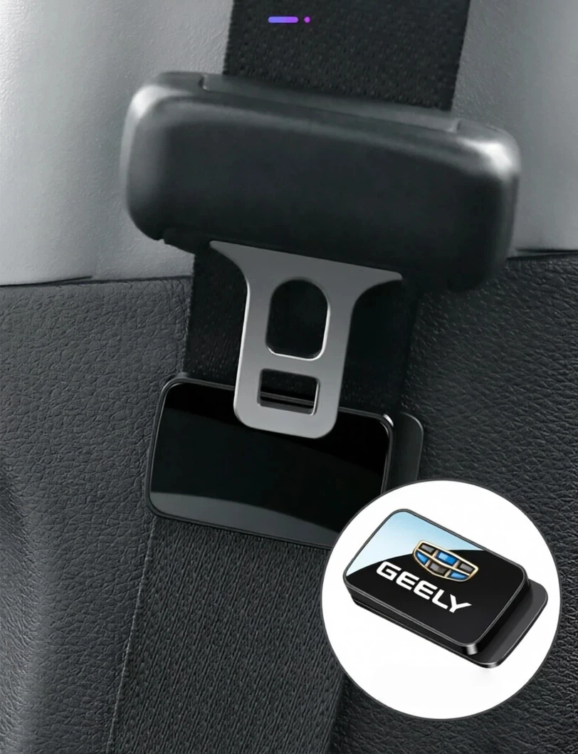 Magnetic Car Seat Belt Holder Stabilizer Fastener For Geely Coolray Geometry C GX3 Emgrand X7 EC7 LC Binray Panda Tugella Atlas