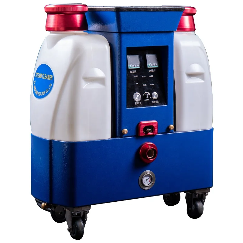High Temperature Powerful Electric 2 in 1 Heavy-duty Car Interior Cleaning Steamer Cleaner Vacuum Washing Machine