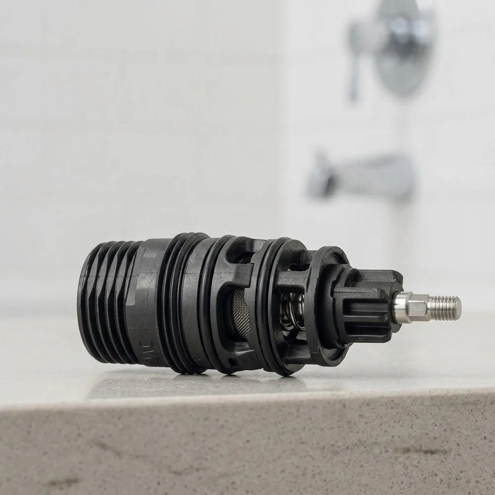 Shower Faucet Cartridge Replacement for Single Handle Mixer Tap Diverter Valve with Stable Pressure Balance Function