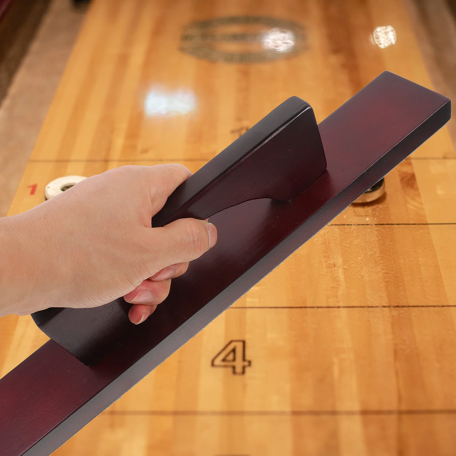 

Sandfox Shuffleboard Table Brush Durable Pool Table Accessory Lightweight Portable Shuffleboard Cleaning Brush