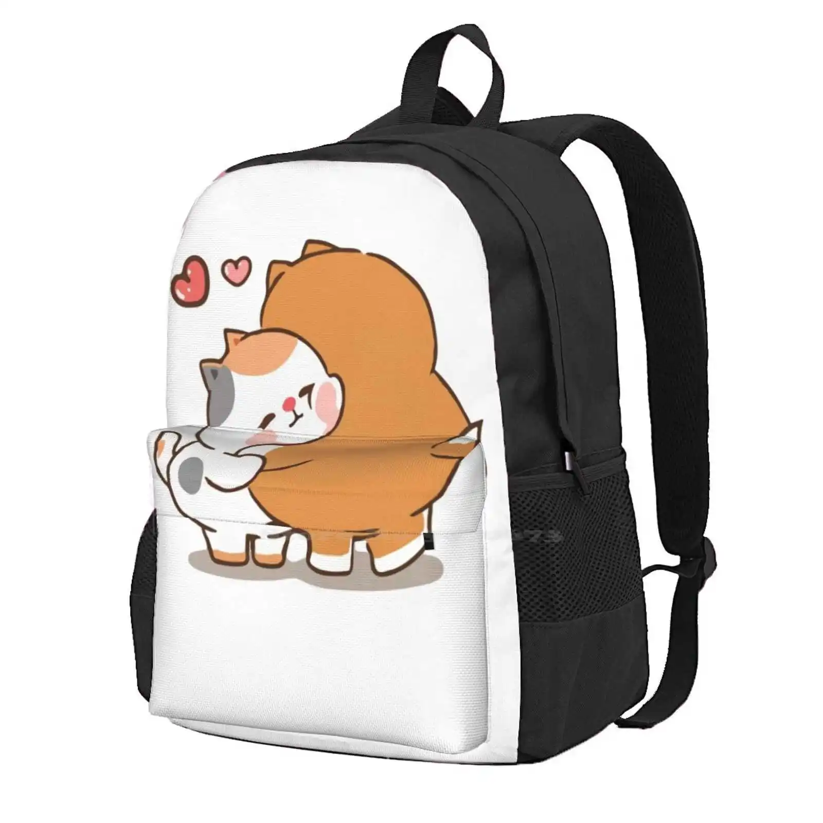 Tonton Friends Hug | Yuta And Bella School Bags For Teenage Girls Laptop Travel Bags Tobi Winnie Yuta And Bella Tonton Friends