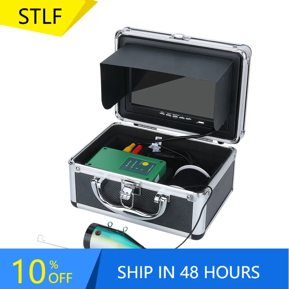 30M DVR Underwater Fishing  1080P 1280x720 Screen with 15 White & 15 IR LEDs