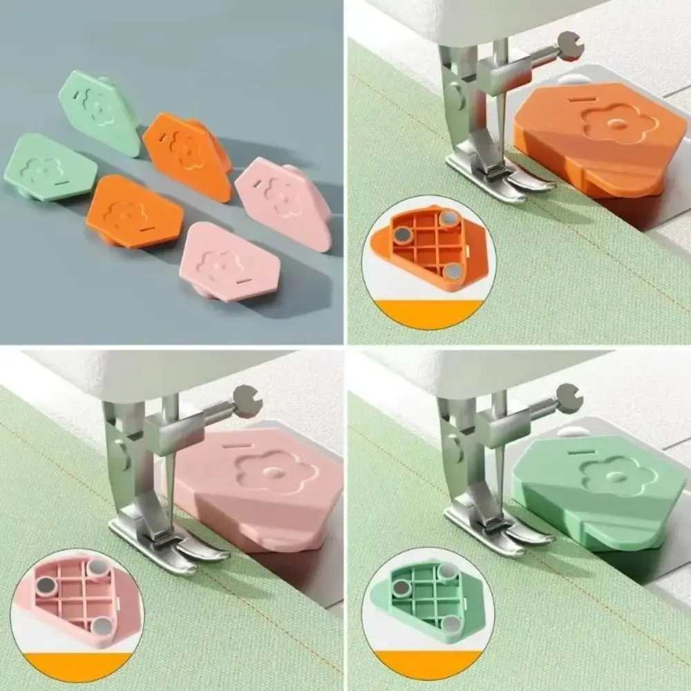 3Pcs Strong Magnet Magnetic Seam Guide Edge Locator with Scale Edge Lock Stitcher Edge Guide for Sewing Stitching Guide