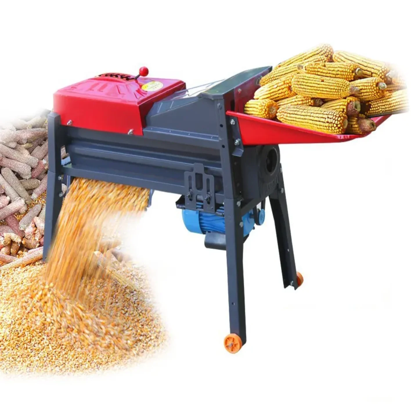 

%e FORHans Automatic Corn Maize Threshing Machine Sheller 2000kg/h High Productivity New Condition for Home Use&