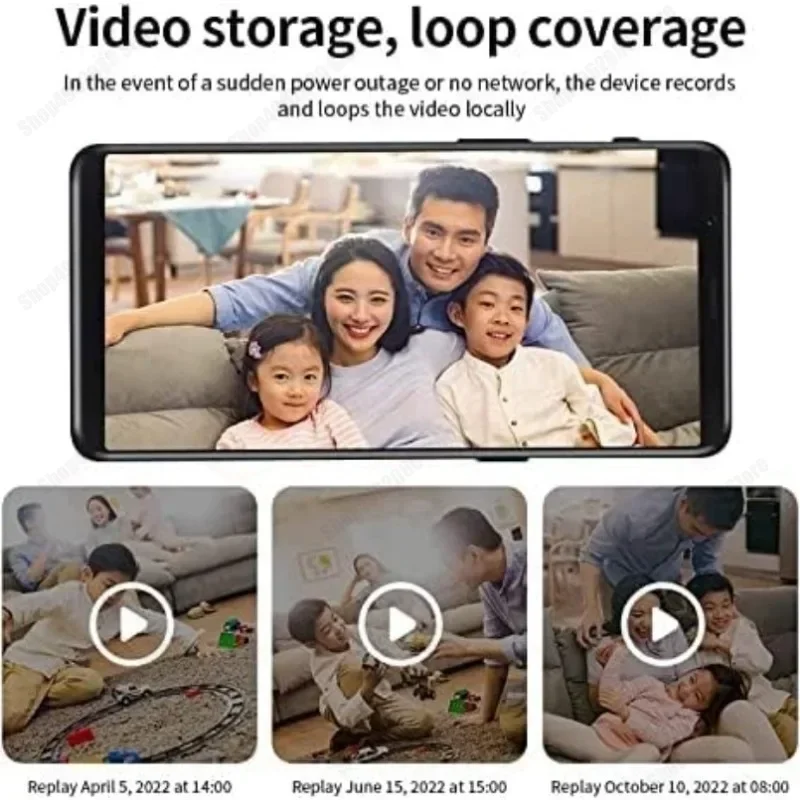 كاميرا صغيرة WIFI1080P HD كاميرا مراقبة لاسلكية داخلية المنزل الذكي للرؤية الليلية حماية الأمن مسجل فيديو صغير