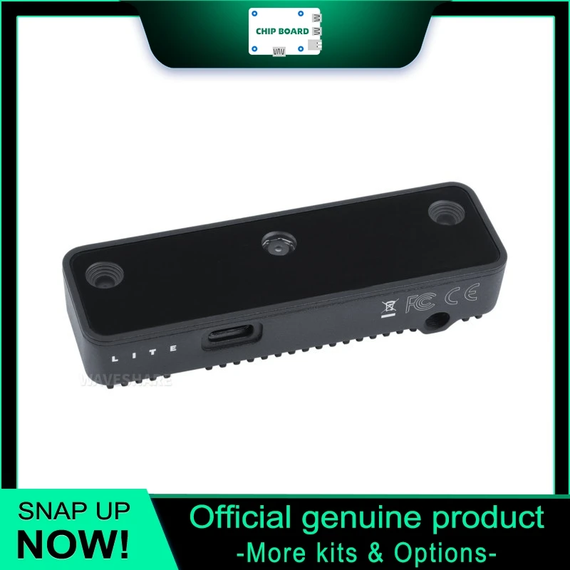 

Комплект разработки камеры Waveshare OAK-D-Lite HD, комплект машинного зрения OpenCV AI.