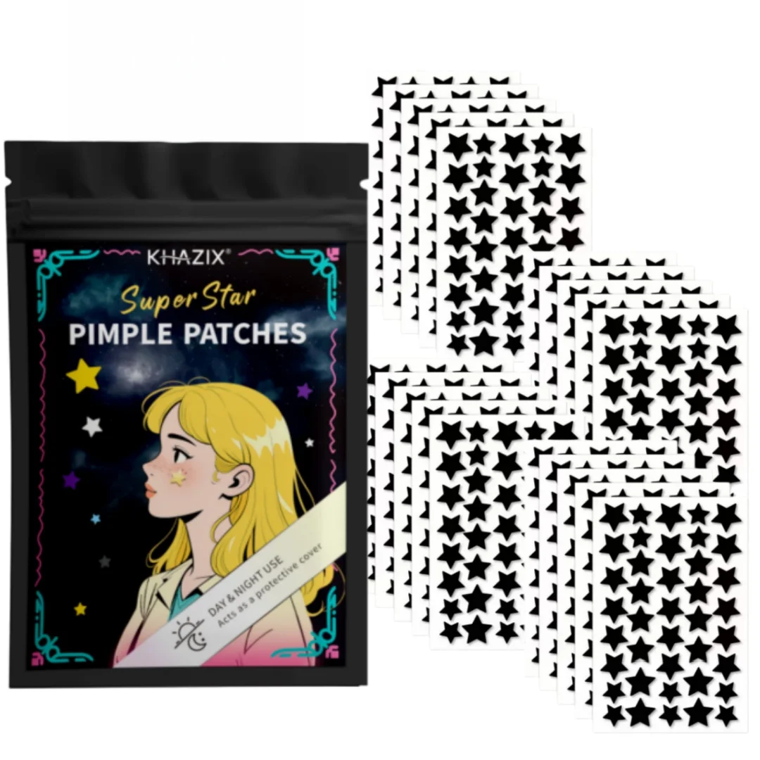 200/320/400pcs - Acne Patch, Suitable for Both Men and Women, Adult Black Star Pattern - Suitable for all skin types, acne clean