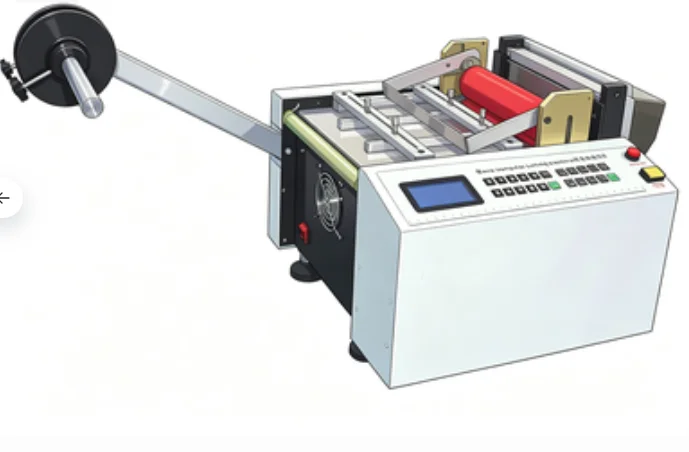 Huakai Automatic 100 Microcomputer Pipe Cutting Machine Heat Shrinkable Pipe PU/PVC Pipe Machine Silicone