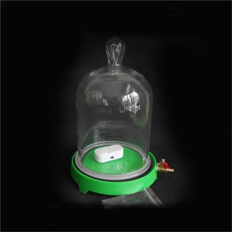 Vacuum Hood Suction Disc Bell in Vacuum Laboratory Jar Glassware Sound Physics for Sound Propagation Experiment and Low-pressure