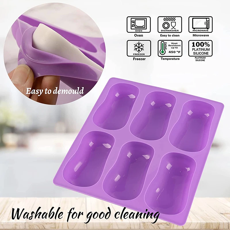 Classical Soap Silicone Molds DIY Handmade Plain Bath Bomb Making Supplies Mousse Baking Mould Moldes Para Jabones Artesnales