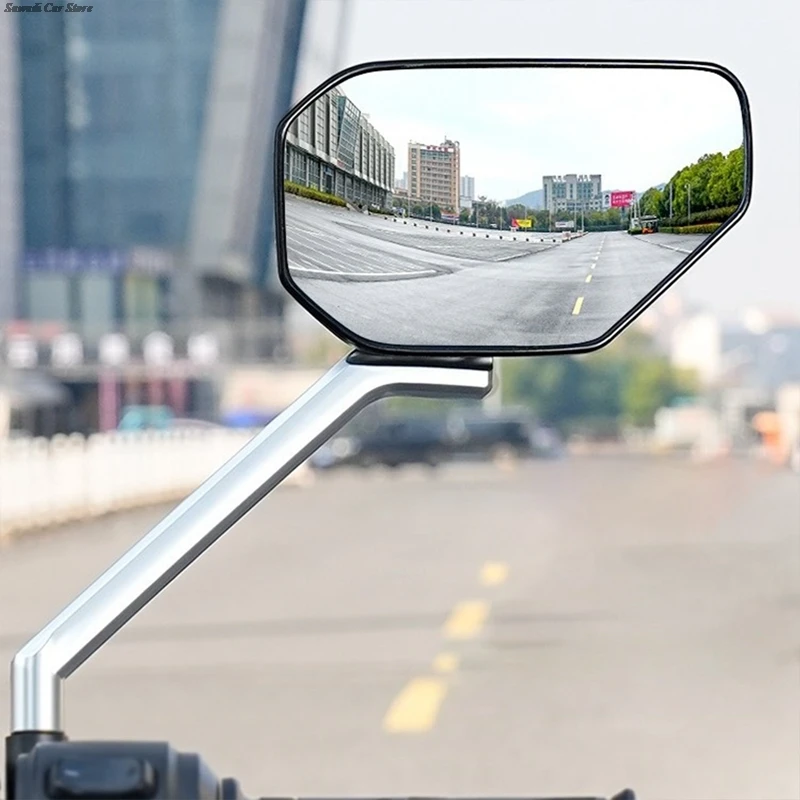 

Зеркало заднего вида для мотоцикла 360° ° Большое взрывозащищенное и антибликовое универсальное зеркало заднего вида, аксессуары для мотоциклов