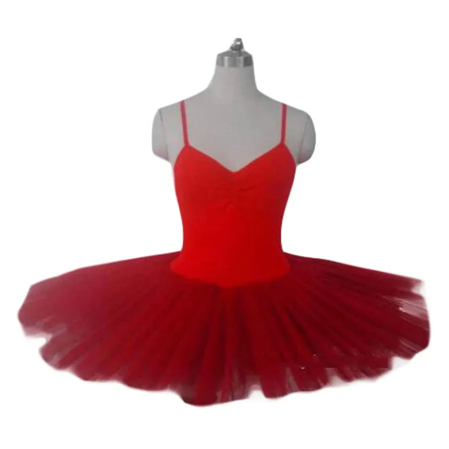 

Girls Ballet Dress Ballet Dance Tutu Princess Dress Ballerina Costumes Red