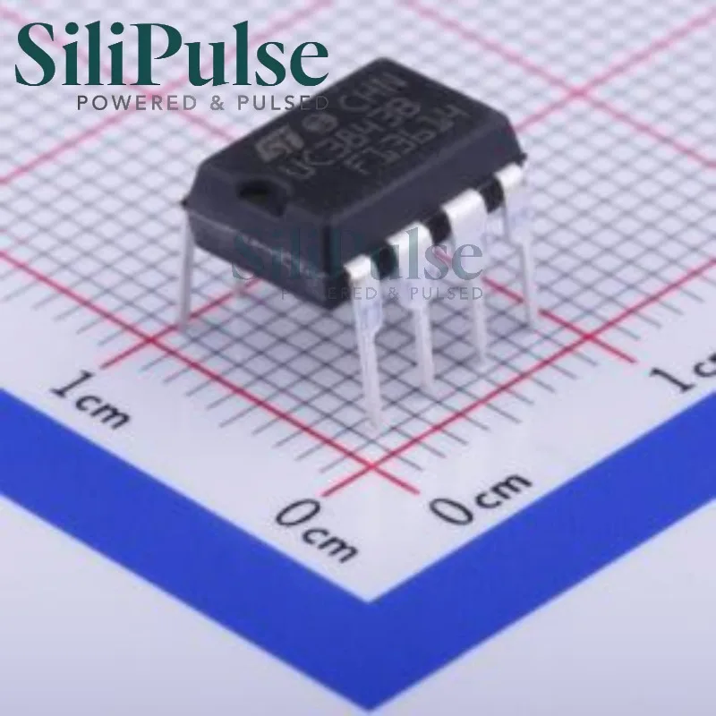 (20-100pcs) UC3843BN DIP-8 100% Original In Stock AC-DC 96% 7.6V~30V 500kHz