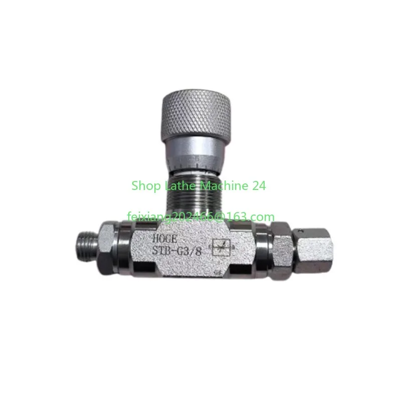

1PC Flow Control Bidirectional Hydraulic Restrictor Valve STB-G3/8 W /L08 ConnectoQm