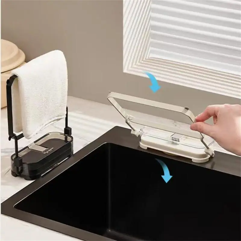 Suction Cup Sink Filter Screen Sink Organizer Kitchen Storage Bag Drain Rack Disposable Trash Bin Trash Can Garbage Cans ﻿