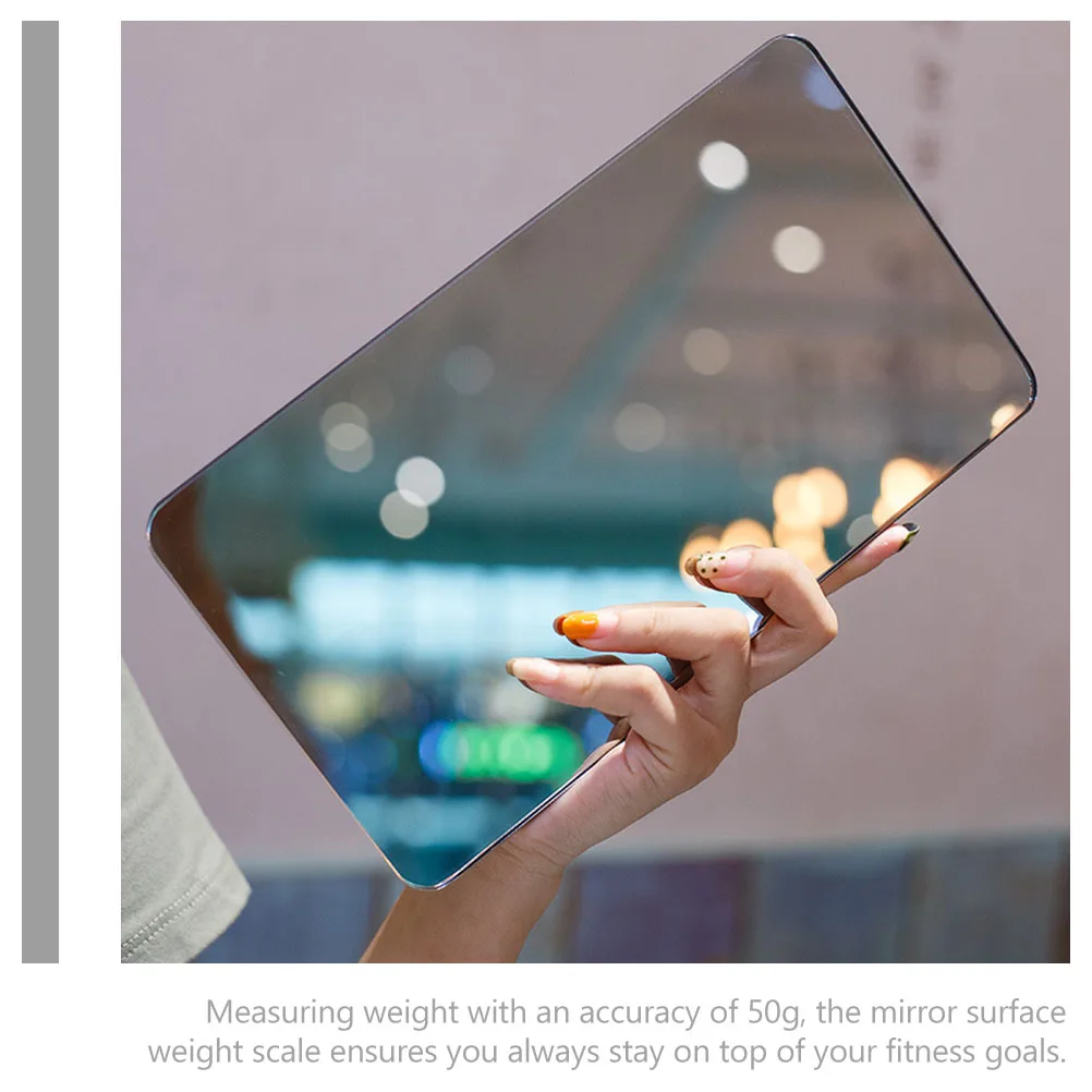 

Charging Electronic Scale Digital Weight Travel Weighing Body Portable Mirror Surface High Precision Sensors Accurate for Weight