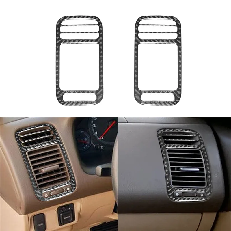 Car Interior Center Console Storage Box Radio Panel Carbon Fiber Trim Sticker For Honda Civic 2003 2004 2005 Styling Accessories - view 4