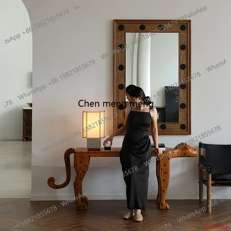 AB03Square Wall Makeup Mirror Voiture Body Standing Living Room Bedroom Mirror Art Floor House Big Espejos
