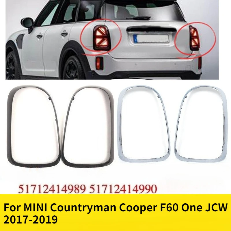 For MINI Countryman Cooper F60 One JCW 2017-2023 / 2017-2019 Headlight / Tail Lights Shell Cover Ring Decoration Trim Sticker