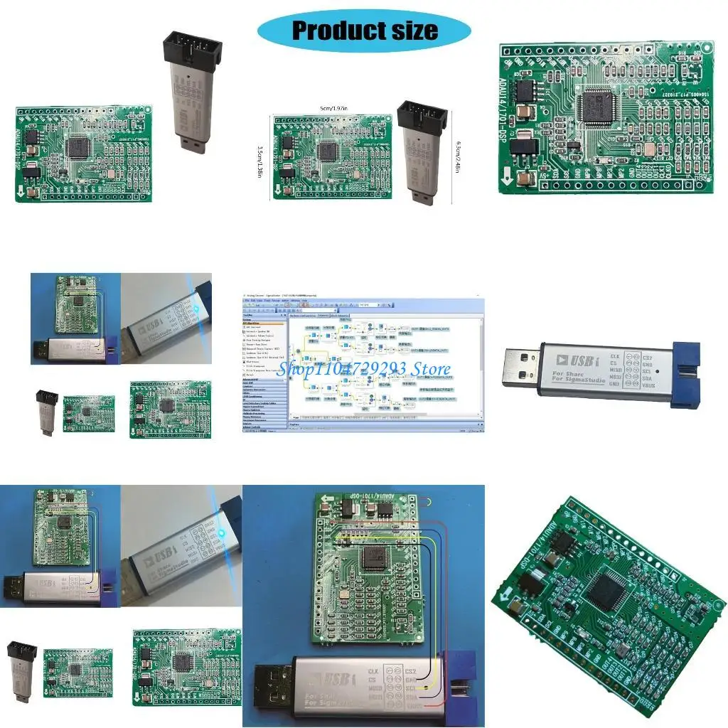 

Y2GD Complete Single Chip ADAU1401 DSPmini Systems for DIY Multimedia Speaker Projects