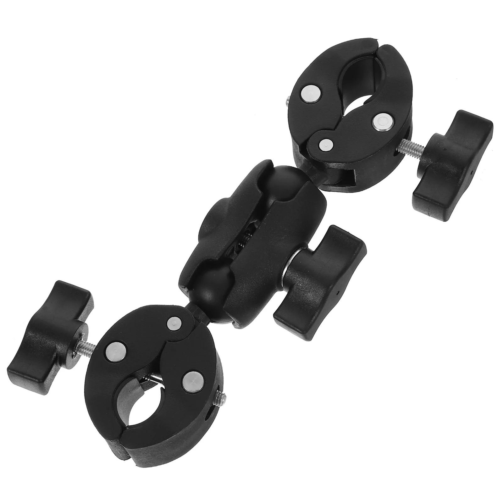 

Car Phone Holder 25mm Ball Head Motorcycle Camera Clamp Dual Clamp Action Mounts Handlebar Mount Sturdy Materials Lightweight