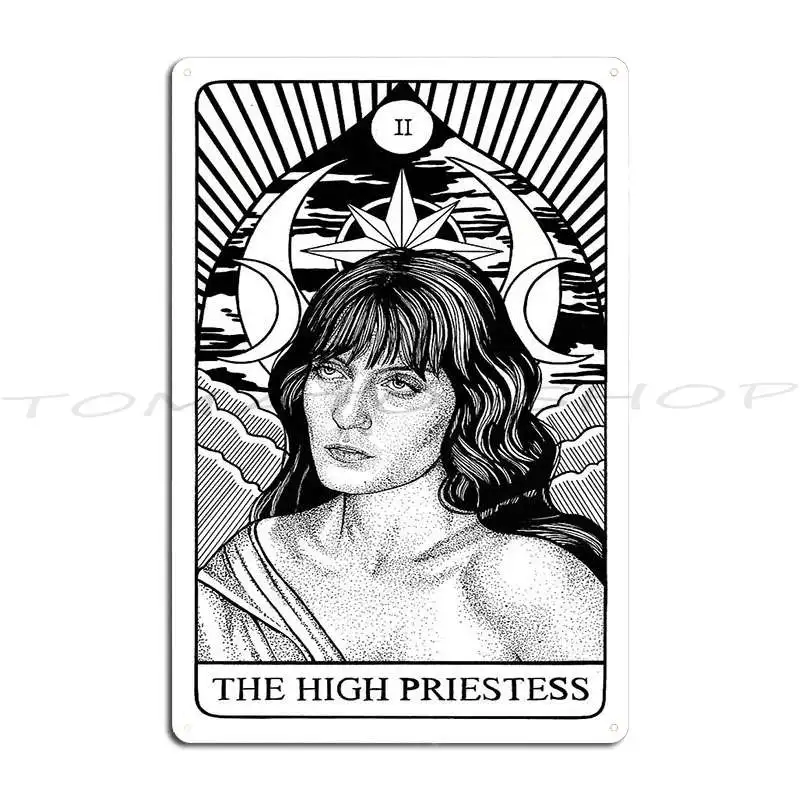 Florence The Machine Tarot Metal Sign Club Designing Club Bar Garage Plaques Design Tin Sign Poster