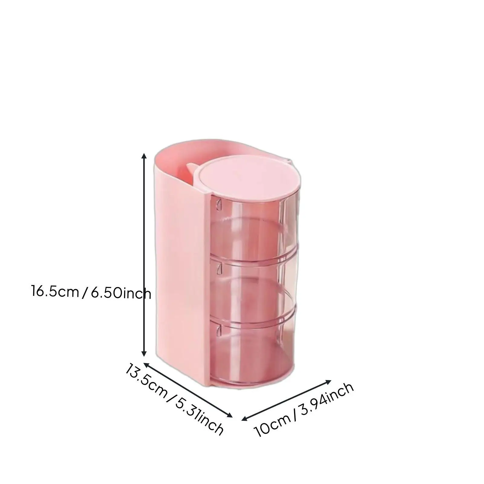 Dustproof Makeup Sponge Organizer Multi-Functional Vanity Makeup Tool Container