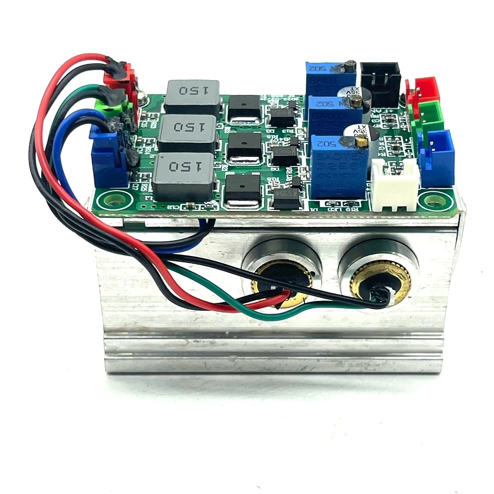 Source de lumière de scène d'animation RGB 3W, Module Laser polychrome, contrôle TTL DC12V