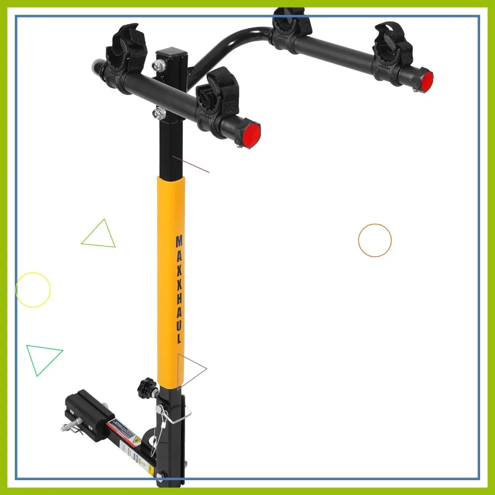 

Hitch Mount 2 Bike Rack for Cars, Trucks & SUVs - 100 lb Capacity, Universal Fit with Secure Transport